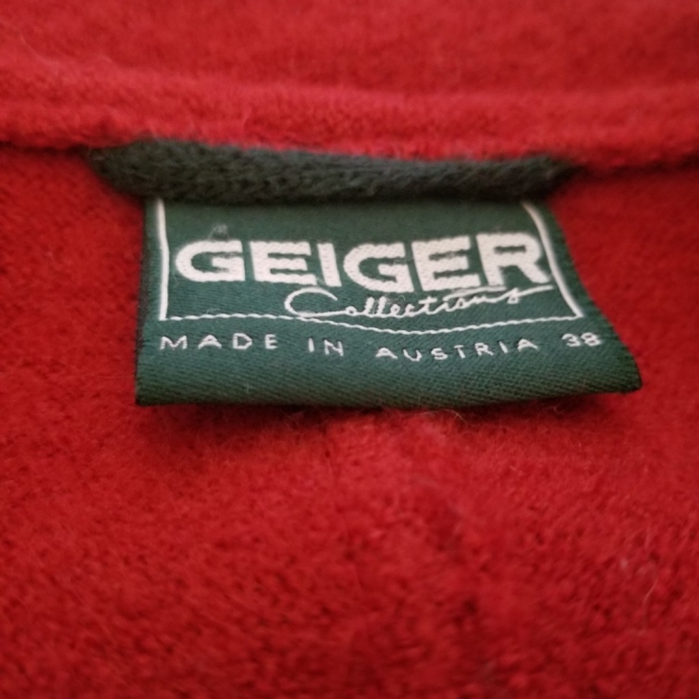 Geiger Button-Down Sweater Or Jacket - image 4